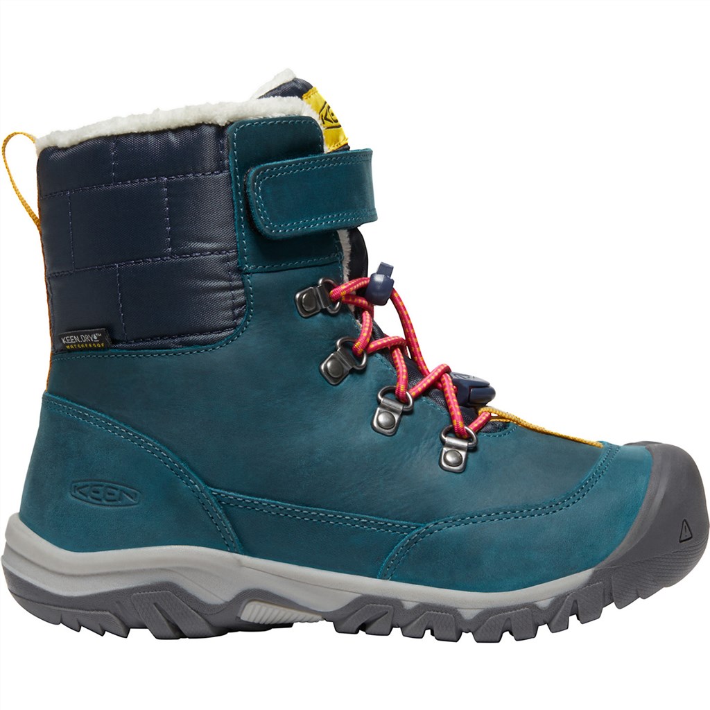 KEEN - Y Greta Boot WP - blue coral/pink peacock