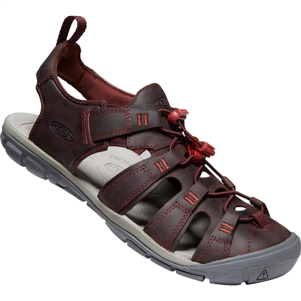 KEEN - W Clearwater CNX Leather - wine/red dahlia