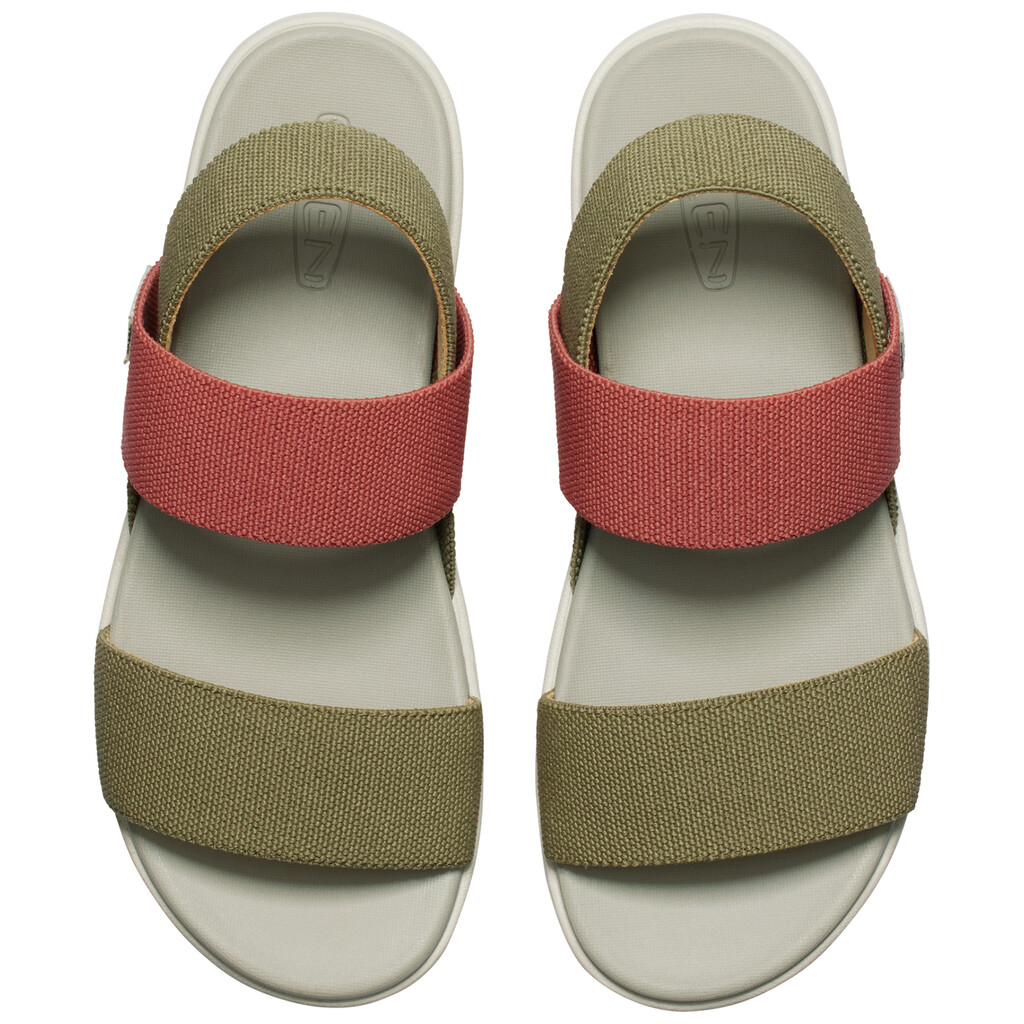 KEEN - W Elle Backstrap - martini olive/baked clay
