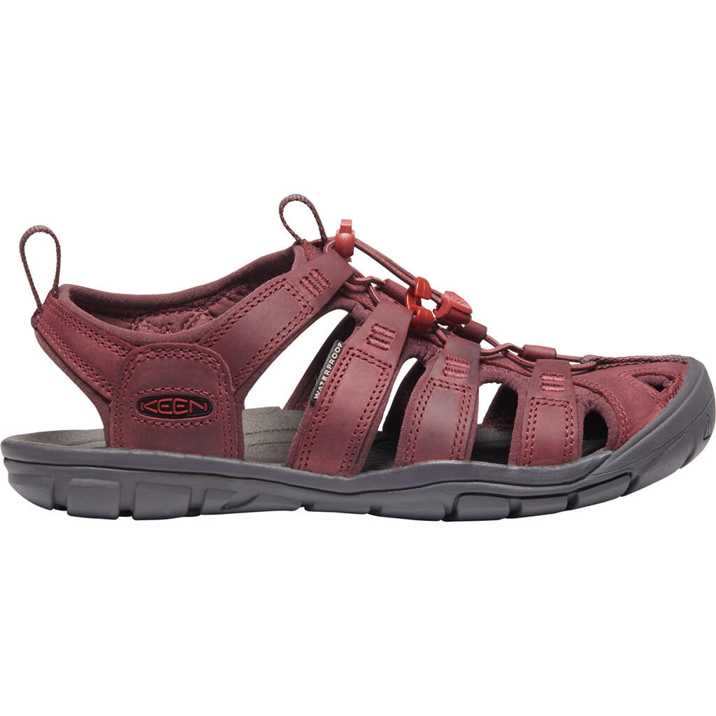KEEN - W Clearwater CNX Leather - wine/red dahlia