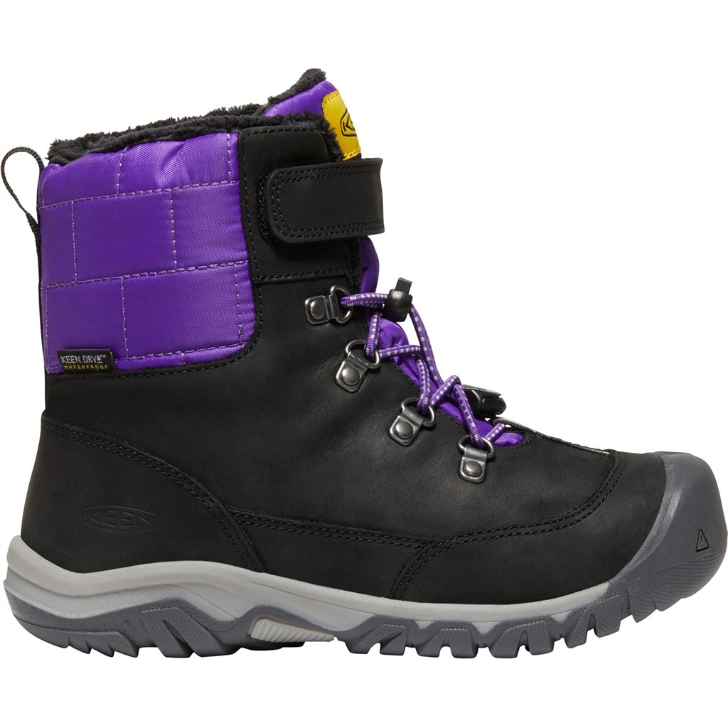 KEEN - Y Greta Boot WP - black/purple
