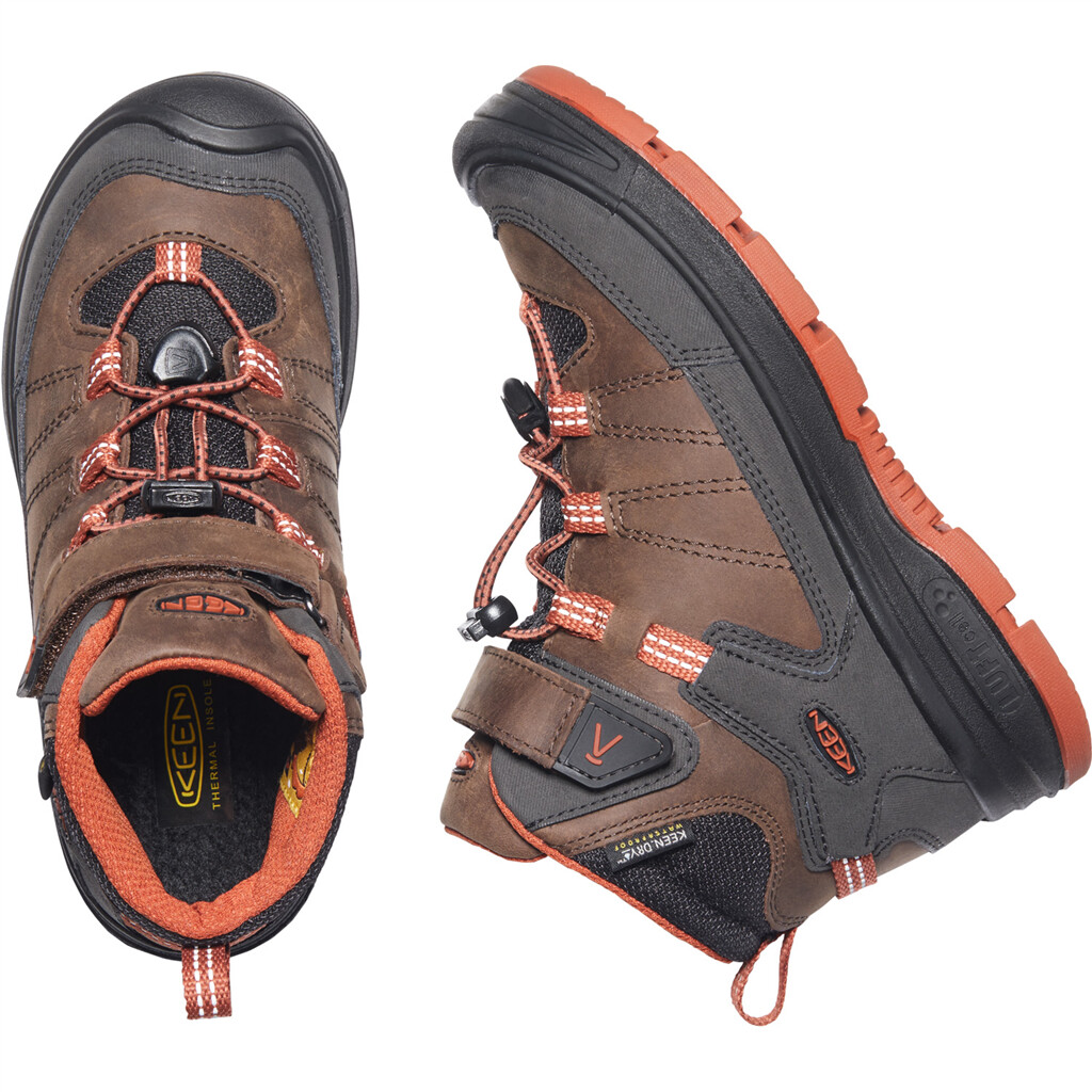 KEEN - C Redwood Mid WP - coffee bean/picante