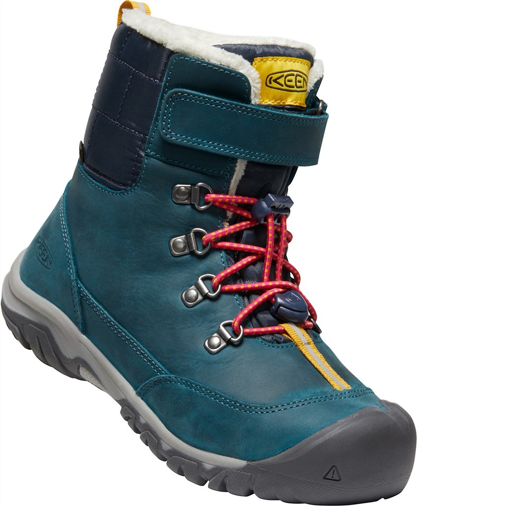 KEEN - Y Greta Boot WP - blue coral/pink peacock